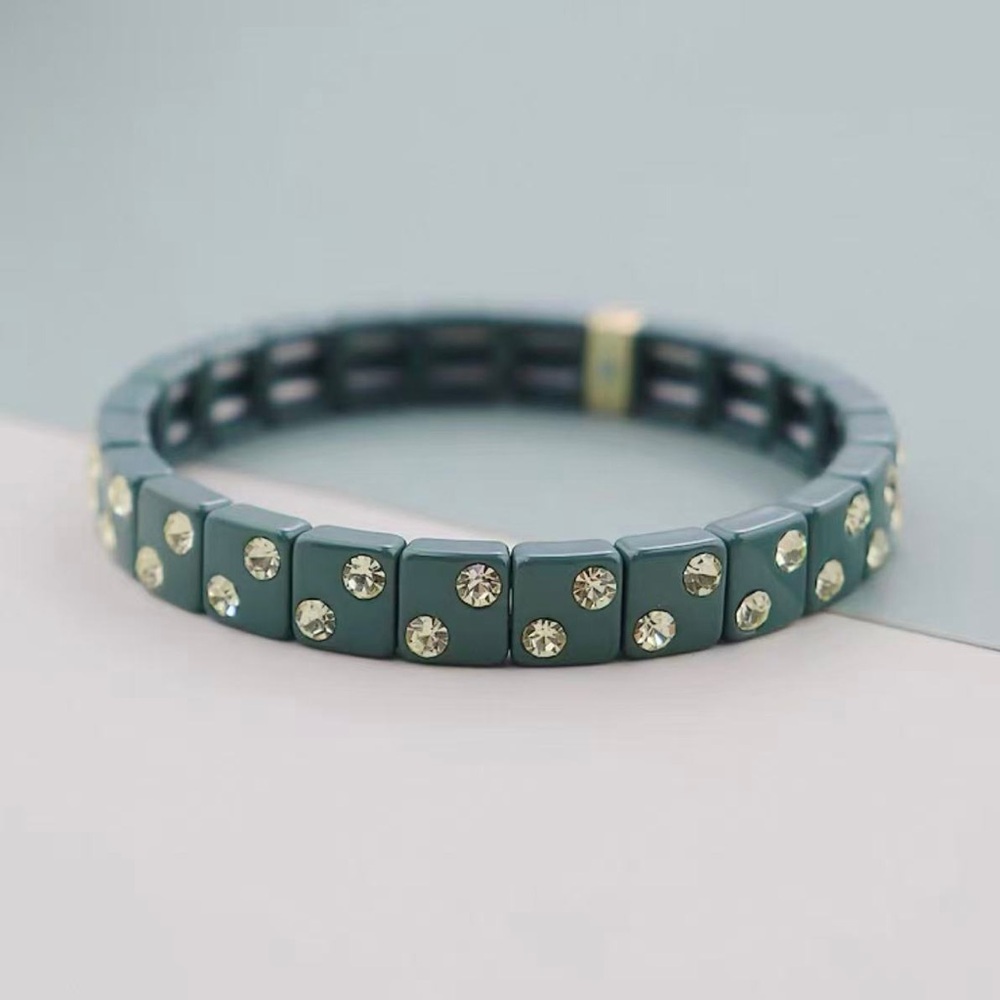 Roxanne Assoulin -  Bit X Bit forest Stretch Bracelet